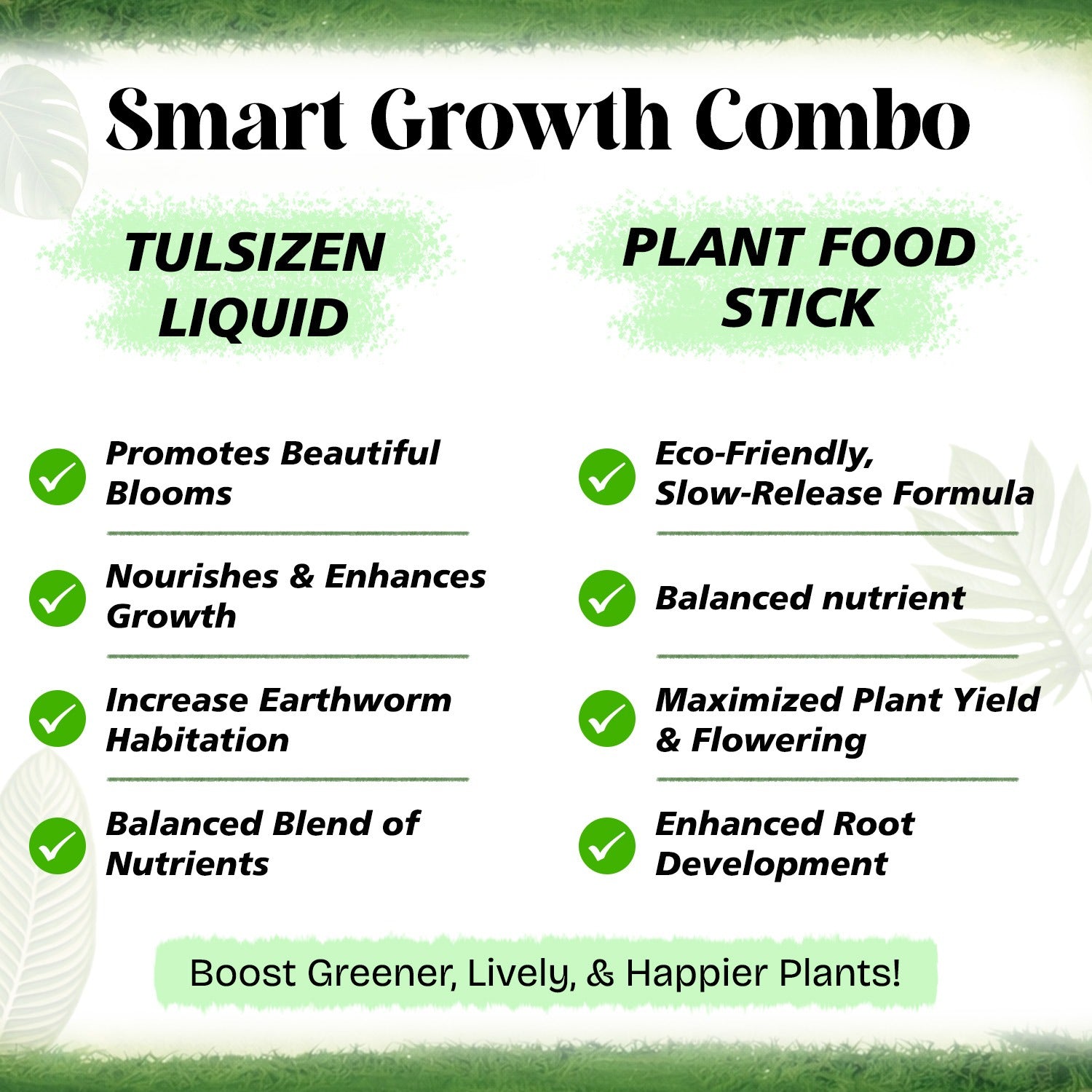 Fertilizer Stick for Plants | Organic Liquid Potting Mixture