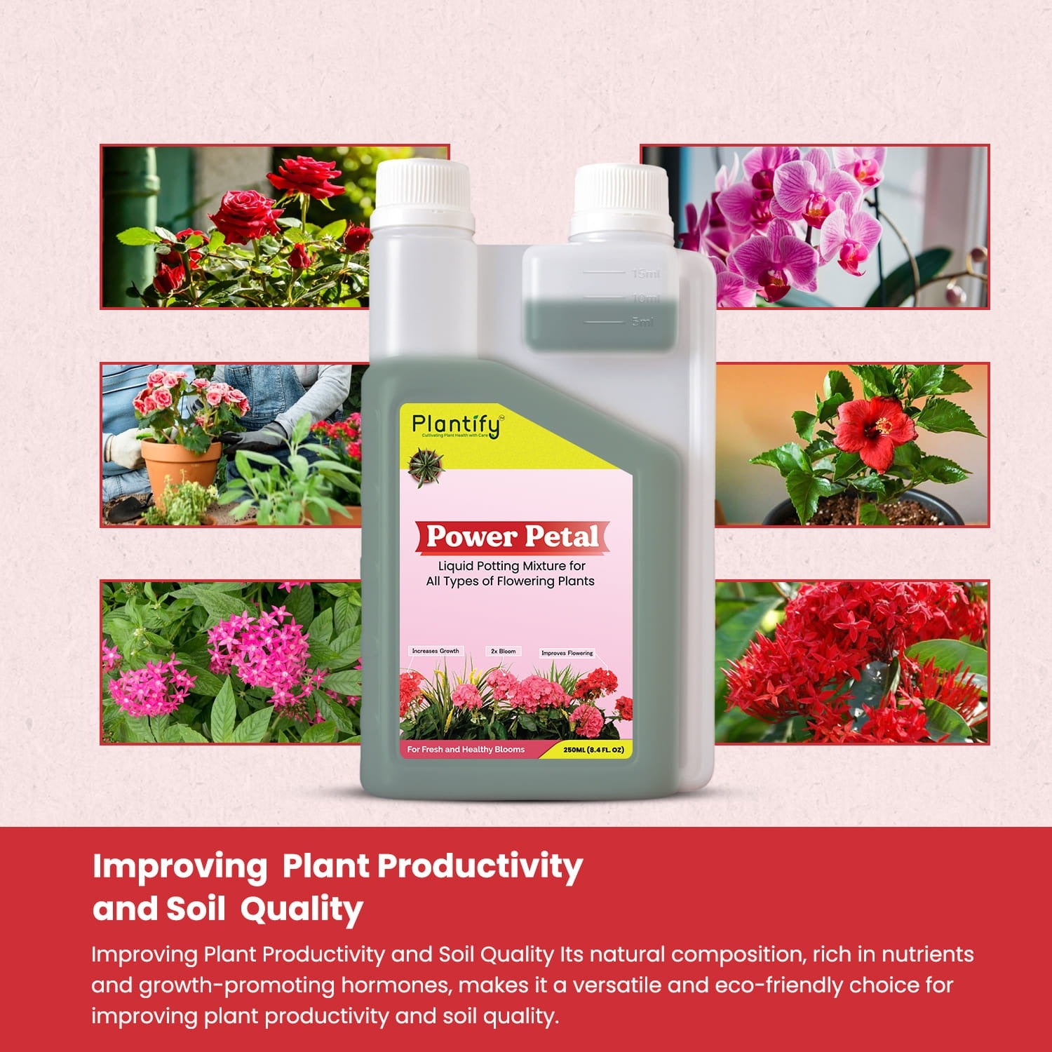 flower power potting mix Power Petal – Organic Liquid Potting Mixture for Flowers – Plantify Garden