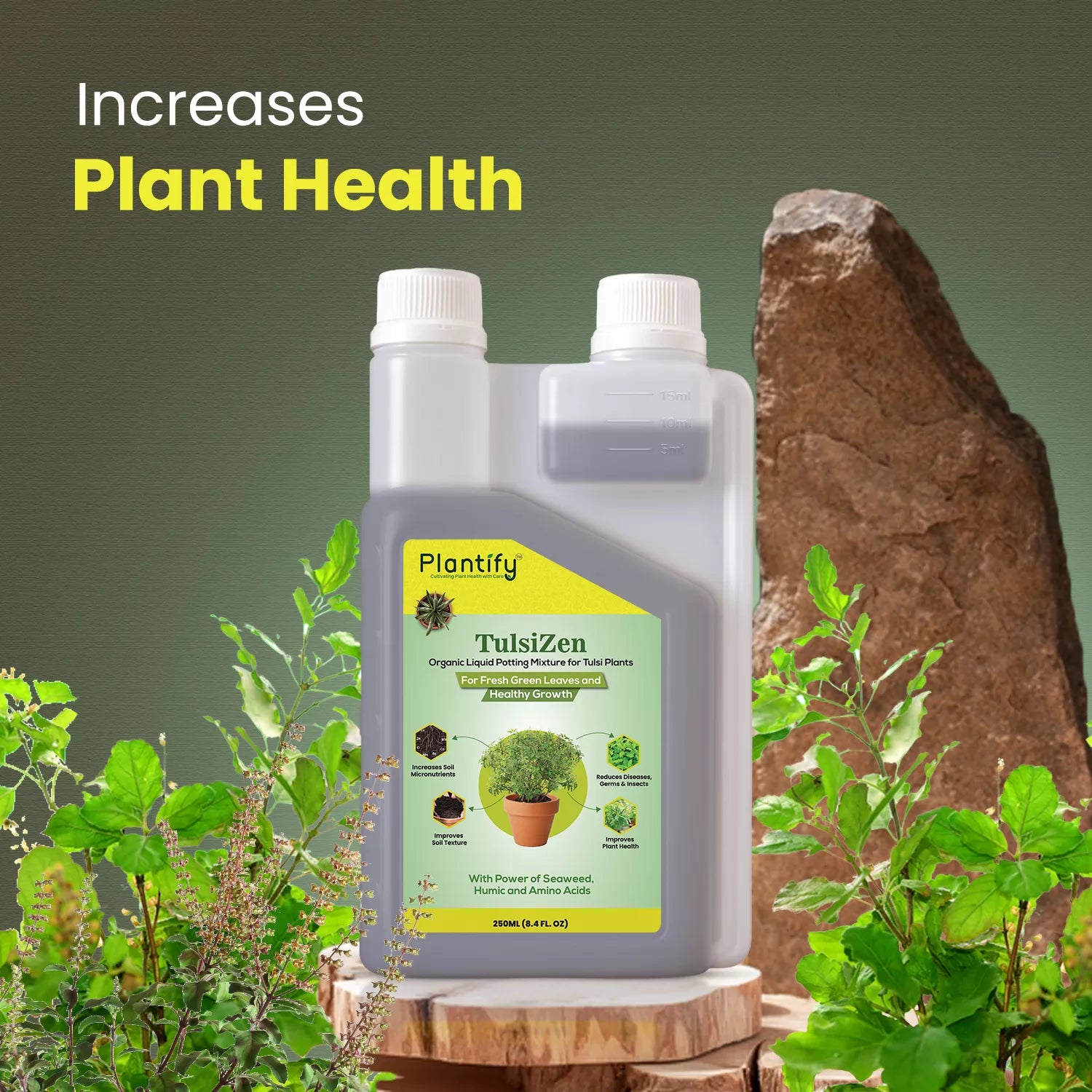 potting mix for tulsi Tulsi Plant Fertilizer